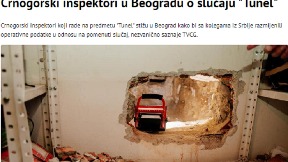 U Beogradu o tunelu